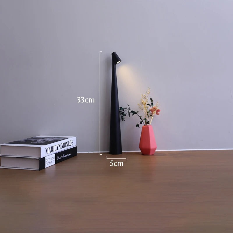 Nordic Minimalist Cordless Table Lamp - Rechargeable & Stylish Decor