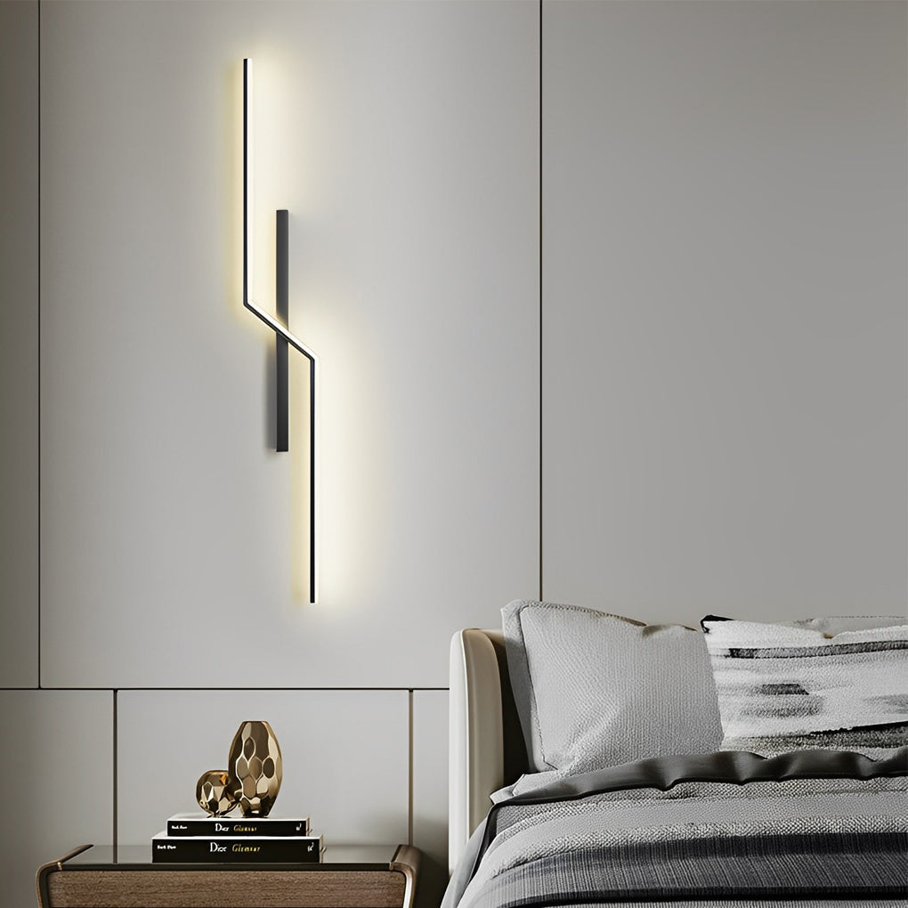 Lines Creative LED modern minimalist wall lamp decorative wall lights lighting