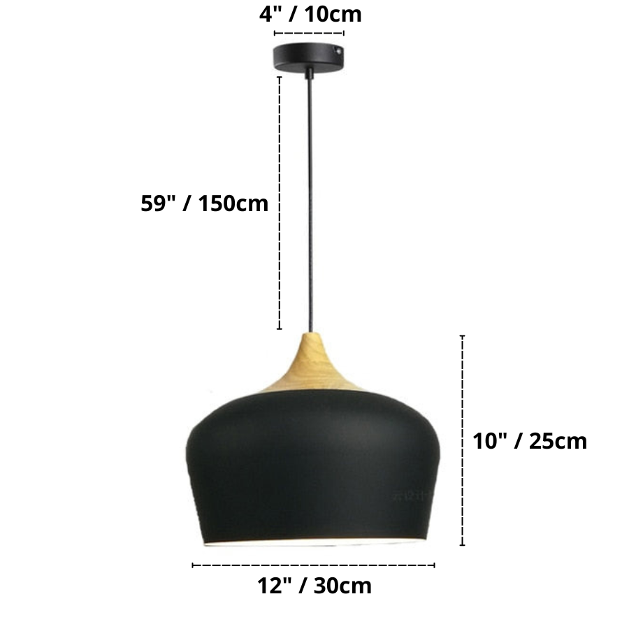 Nordic Minimalist Dome Pendant Light