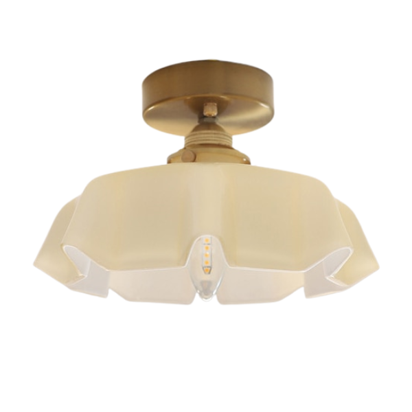 Violet - Glass Flower Pendant & Ceiling Lights