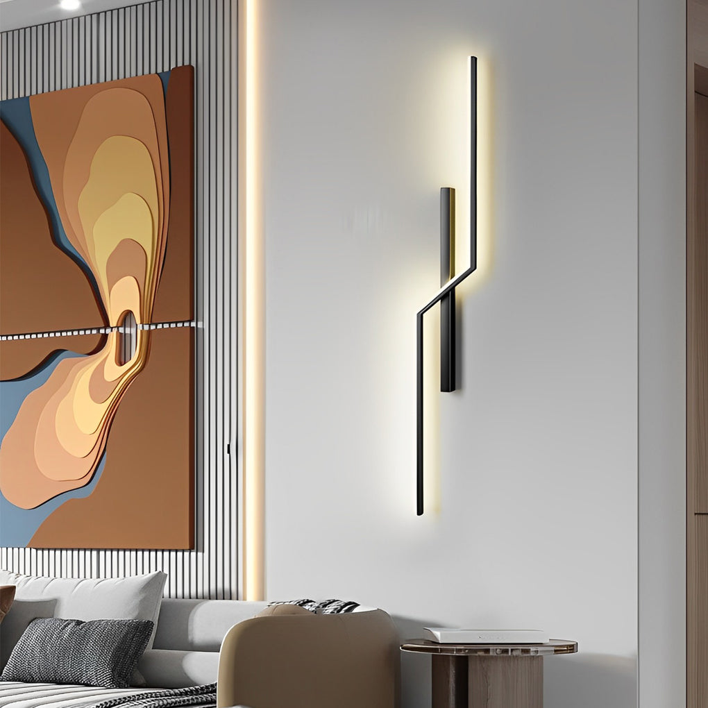 Lines Creative LED modern minimalist wall lamp decorative wall lights lighting