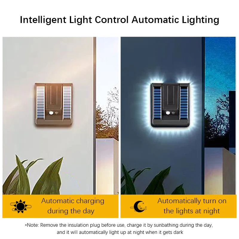 Flexibeam | Solar Wall Light with Foldable Head & Remote Control