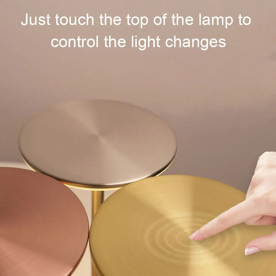 Verro | USB rechargeable led table lamp for bedroom and night reading