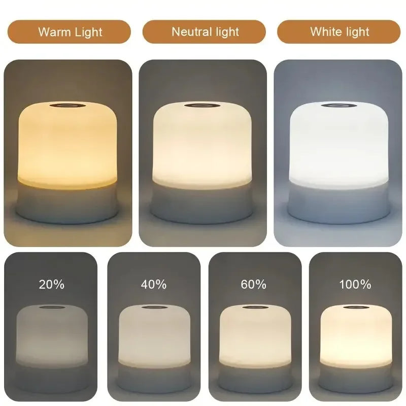 Glowsphere | RGB Touch Bedside Lamp with Remote Control