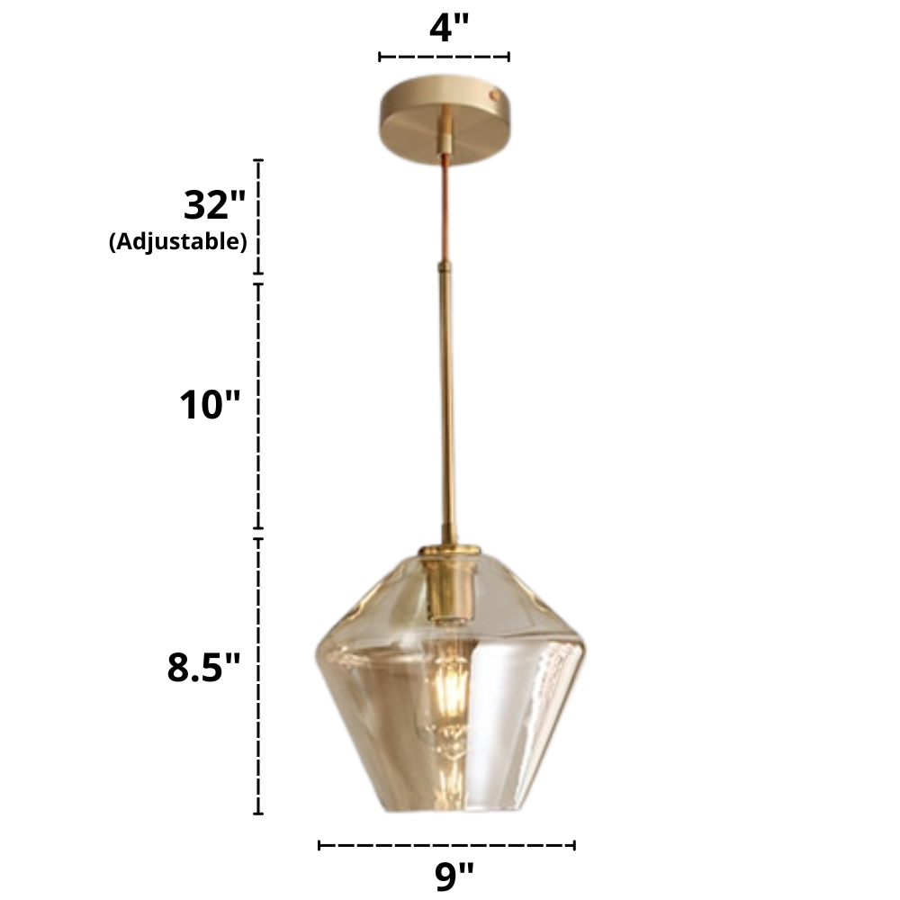 Hackett - Modern Glass Pendant Lights