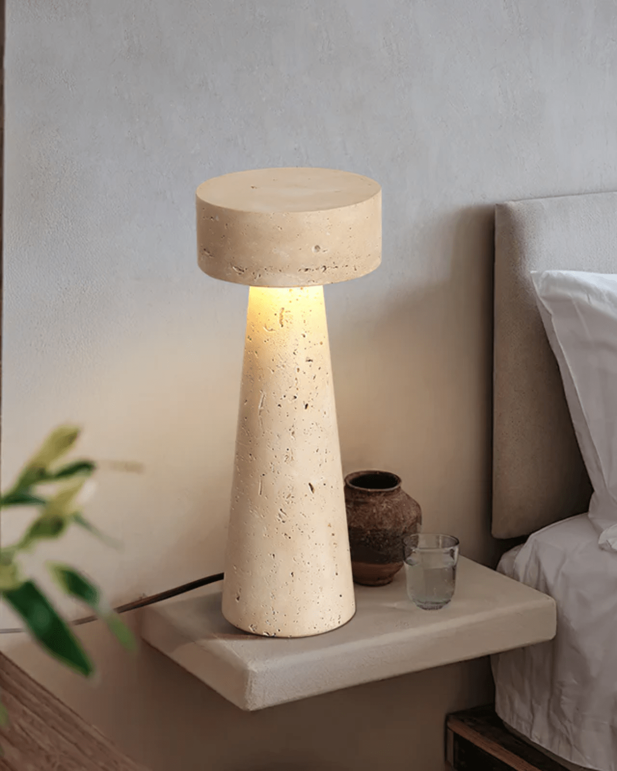 AulusEterna Travertine | Table Lamp