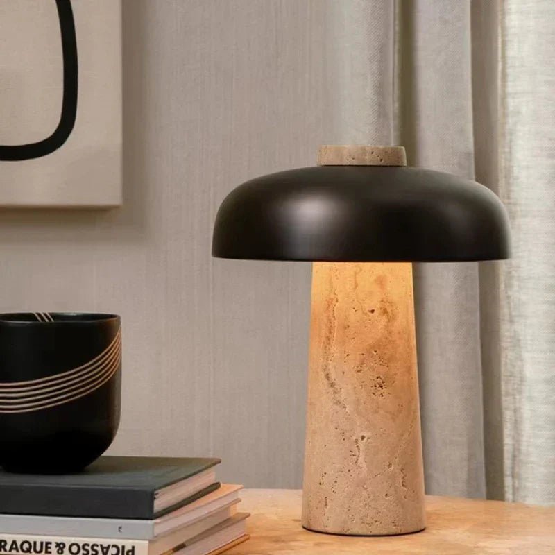 Aurelius | Exclusive travertine table lamp