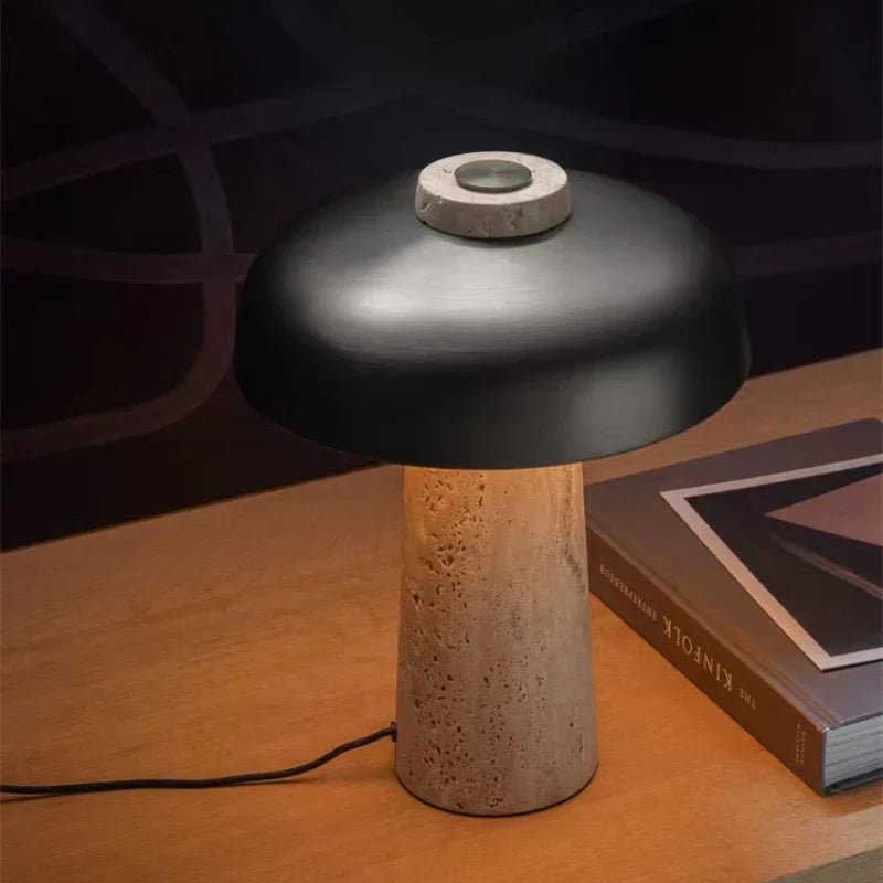 Aurelius | Exclusive travertine table lamp