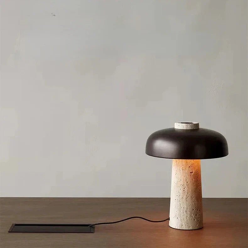 Aurelius | Exclusive travertine table lamp