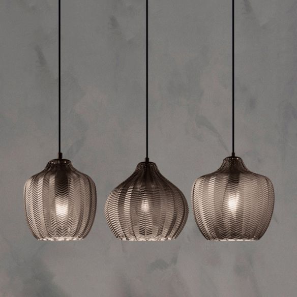 Jasper - Textured Glass Pendant Lights