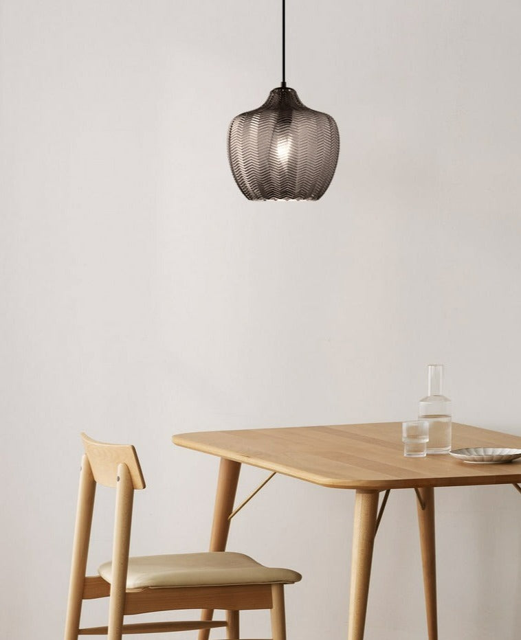 Jasper - Textured Glass Pendant Lights
