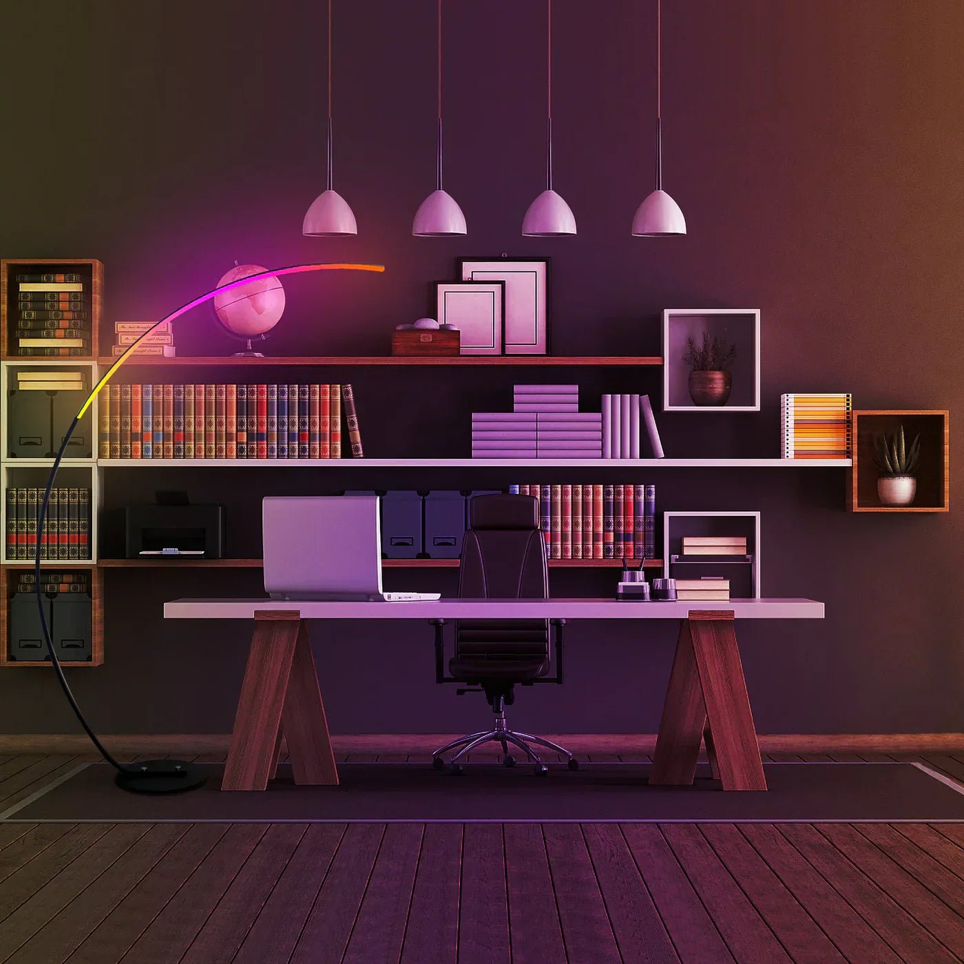 BokenyArc | Stylish RGB floor lamp