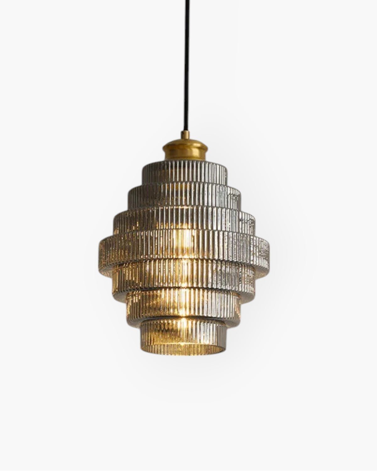 BoldaTier | Layered glass pendant light