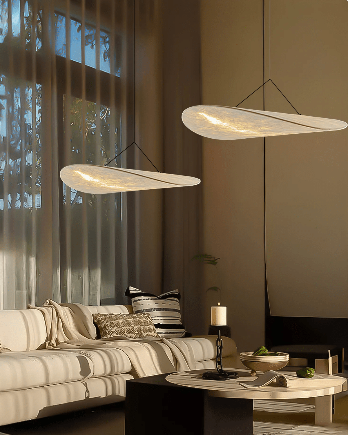 ChepkeLume | Japandi-inspired pendant light