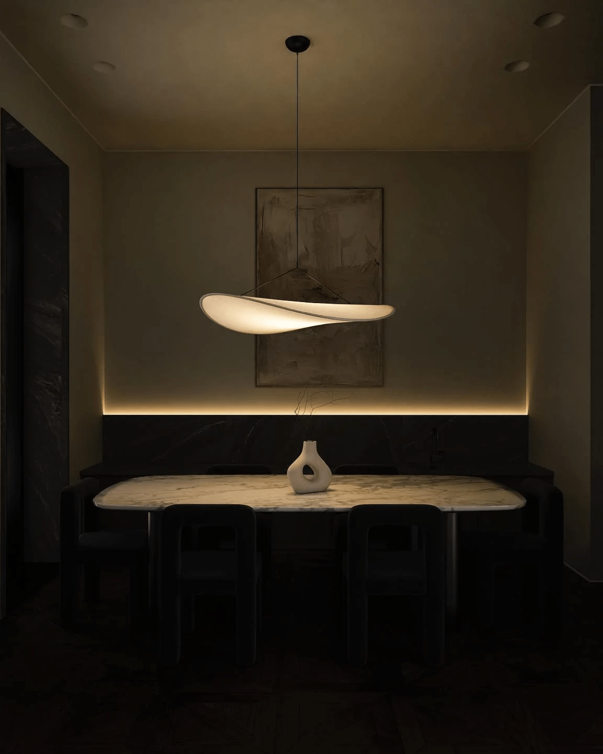 ChepkeLume | Japandi-inspired pendant light