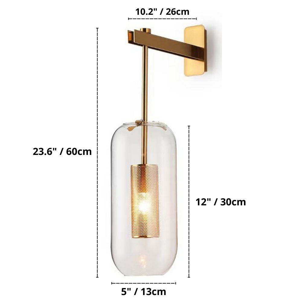 Ion - Modern Glass Wall Light