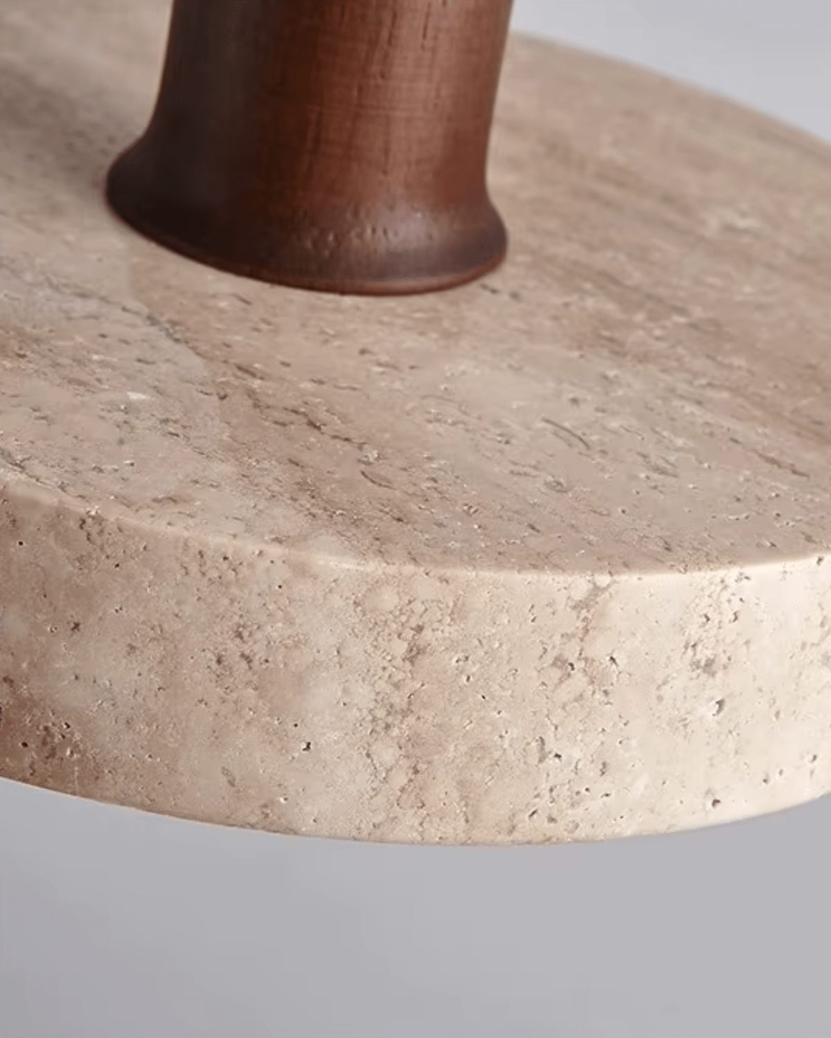 CorneliaTerra | Elegant travertine pendant light