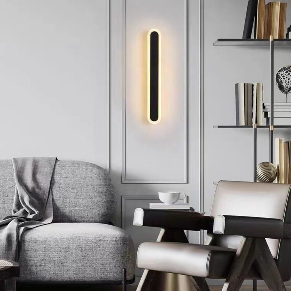 Edgardo | Outdoor wall light made of aluminum and acrylic – IP65 waterproof, minimalist design