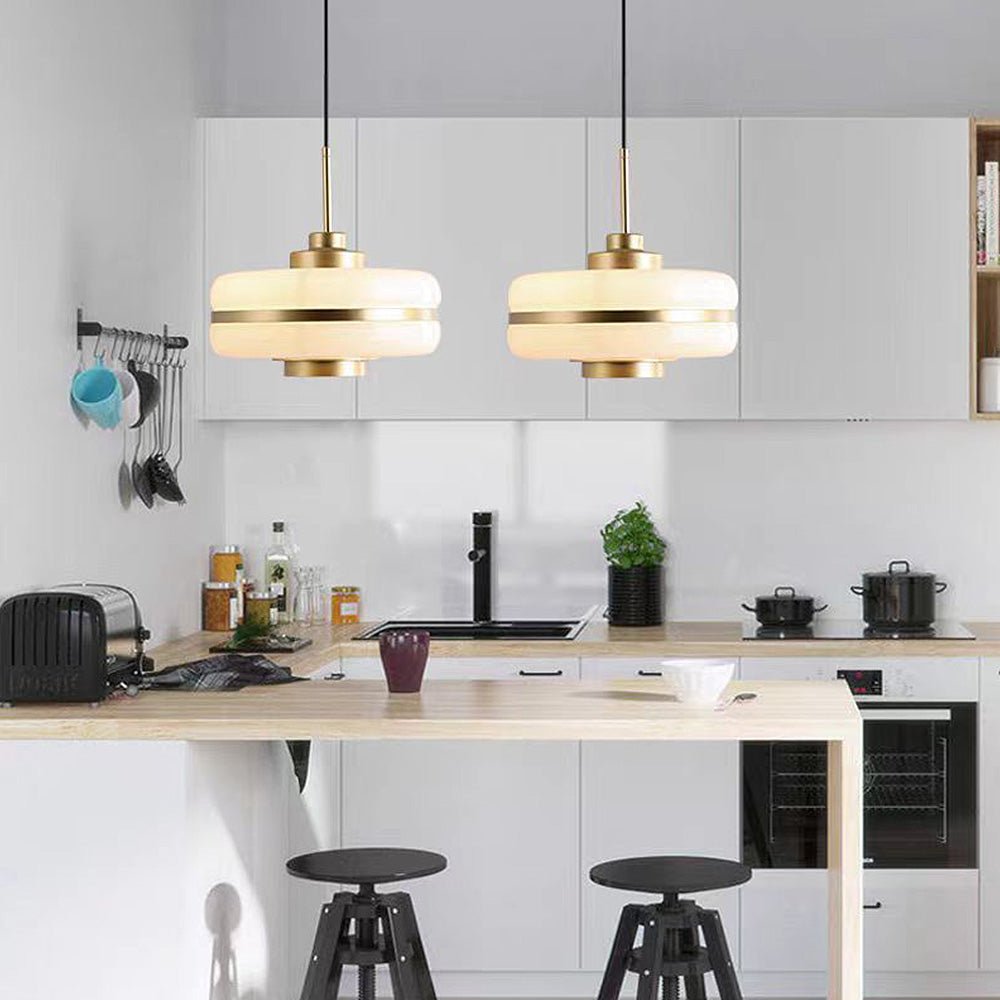 Évadine | Nordic luxury glass pendant light