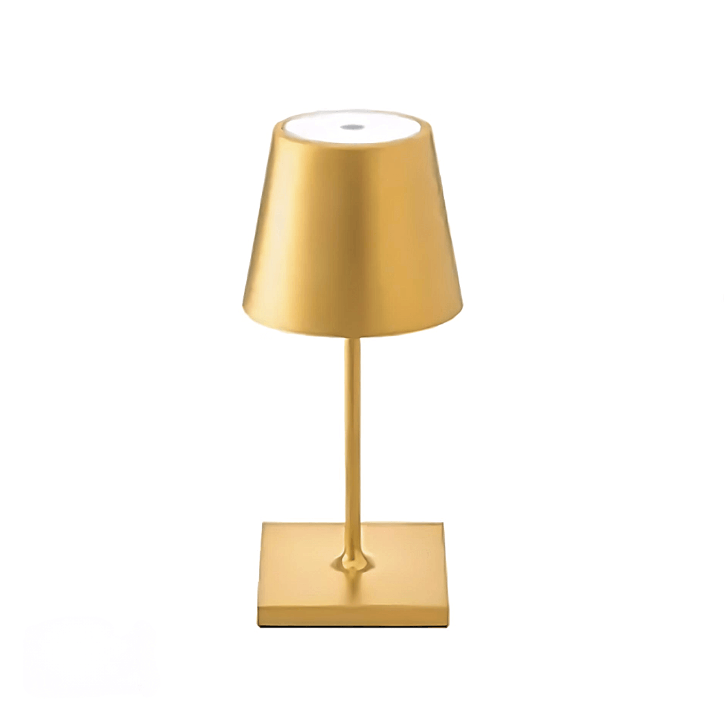 Cordless rechargeable USB lamp