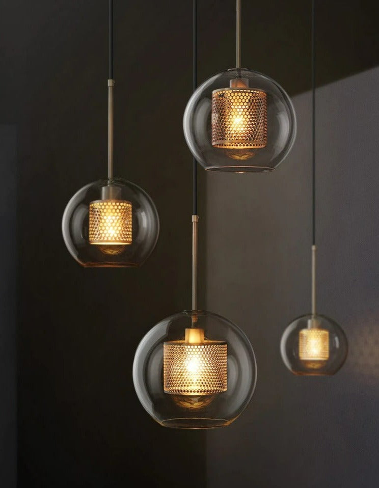 Salena - Glass Pendant Lights