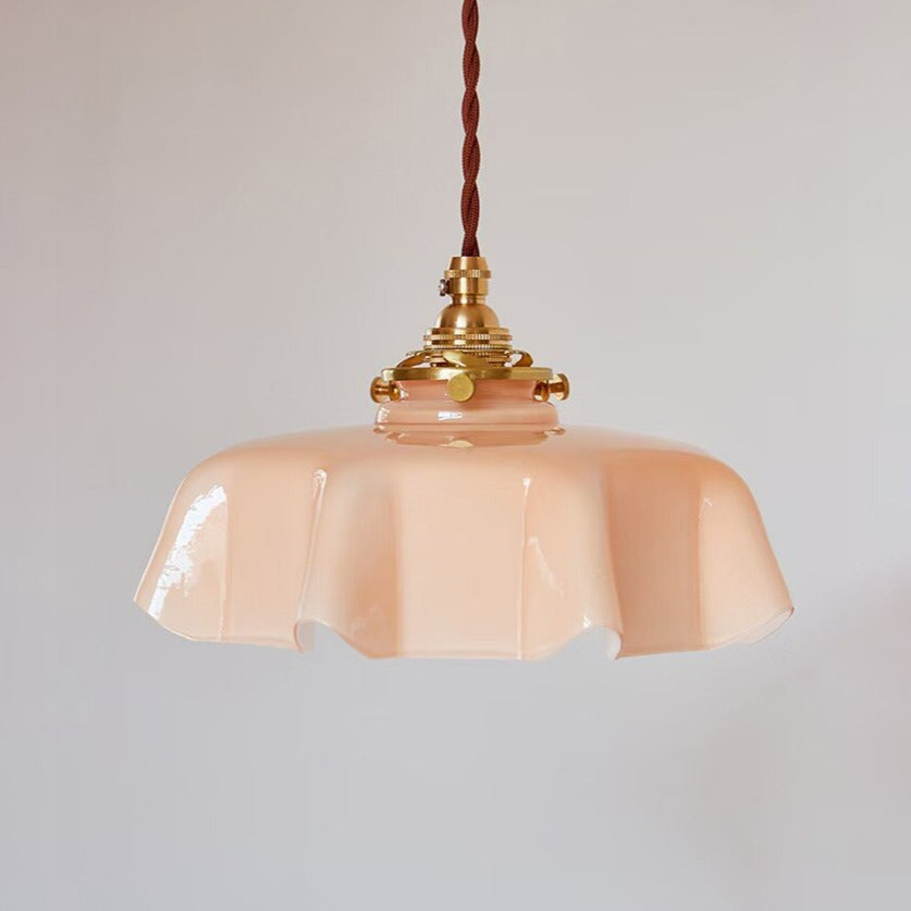 Violet - Glass Flower Pendant & Ceiling Lights
