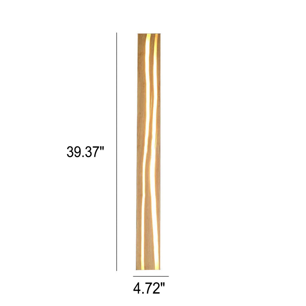 IlekZen | Wall lamp made of solid wood