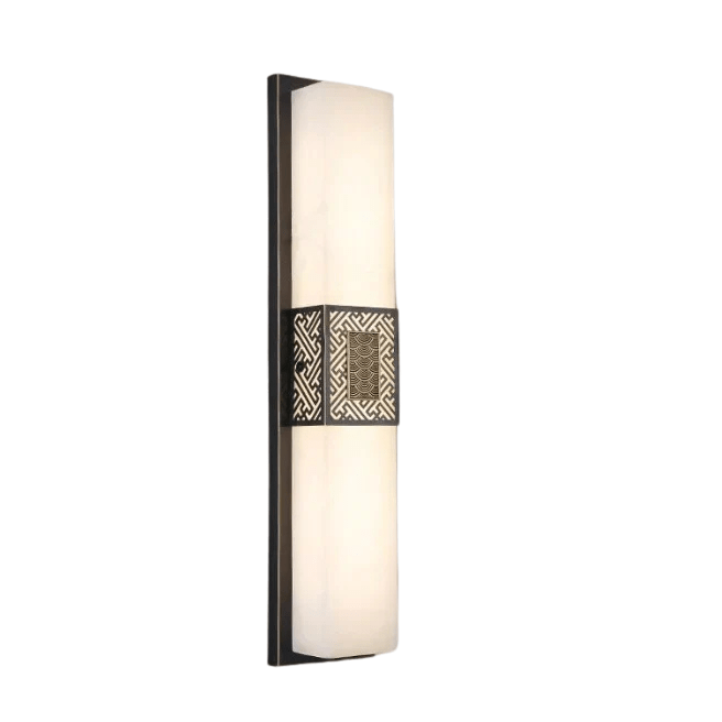 MarbreLuxe | Elegant wall lamp made of marble and brass