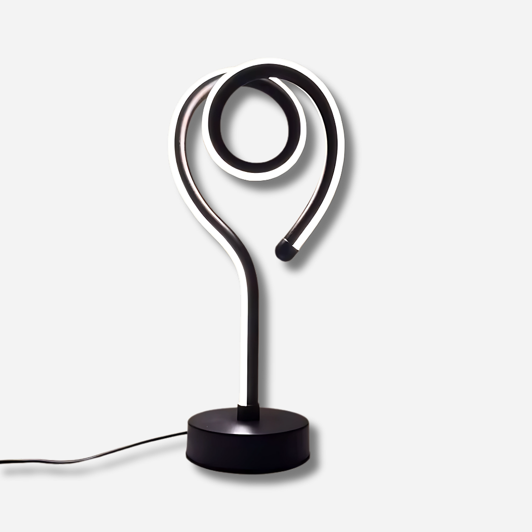 Rivilo | LED Table Lamp with RGB Wave Effect & Touch Control