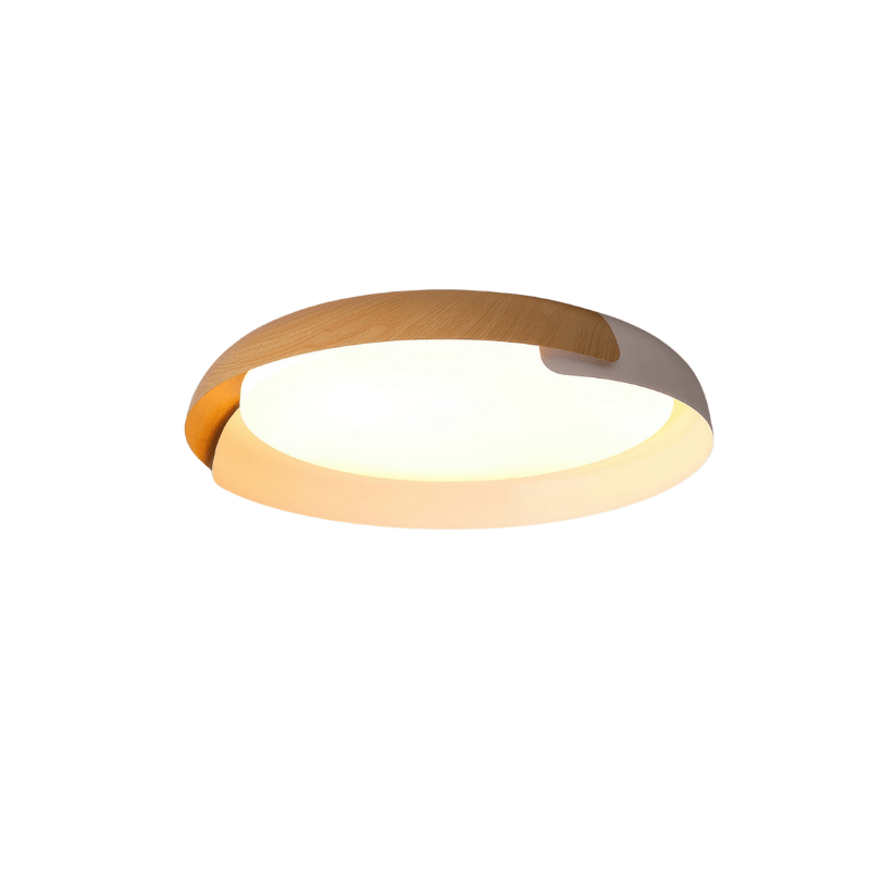 NaturalHorizon | Nordic ceiling light with wood effect