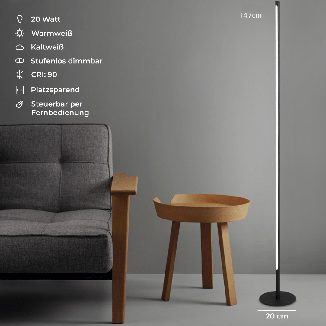 OrynoLux | Modern LED floor lamp with dimmable