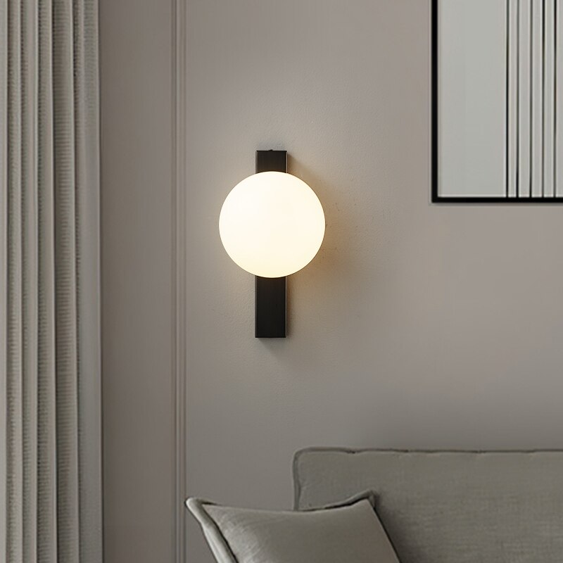 Simple Copper Wall Lamp - Circ LED Wall Sconce