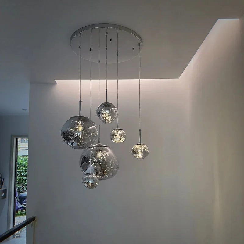 Lava Style LED Pendant Light for Modern Home Decor