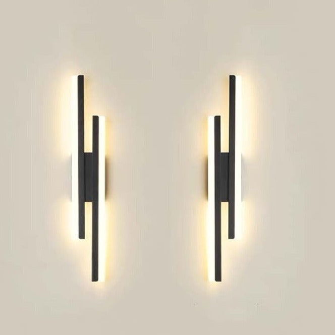Modern simple led wall lamp strip length light