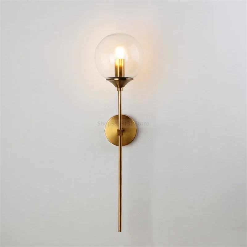 Nordic LED Wall Lamp – Modern Long Arm Bedside Light Fixture