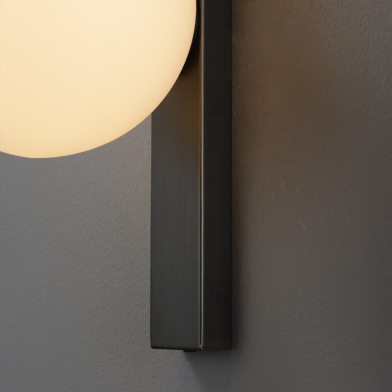 Simple Copper Wall Lamp - Circ LED Wall Sconce