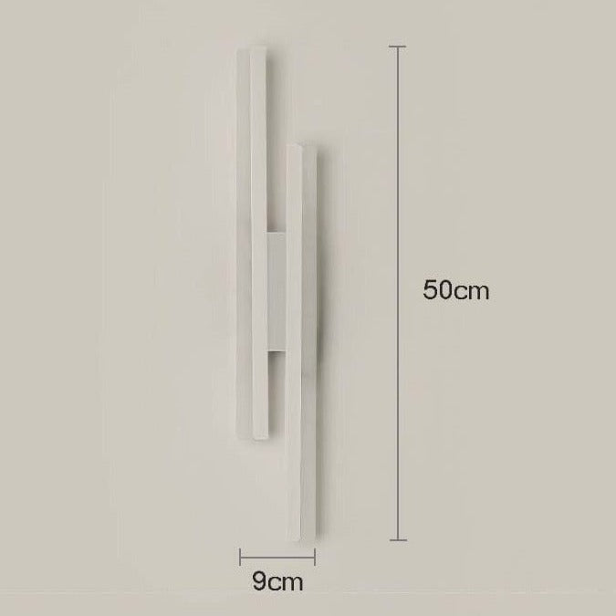 Modern simple led wall lamp strip length light