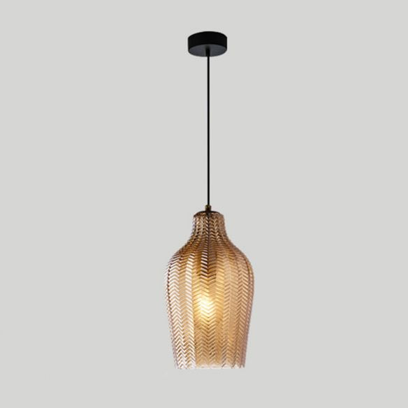 Jasper - Textured Glass Pendant Lights