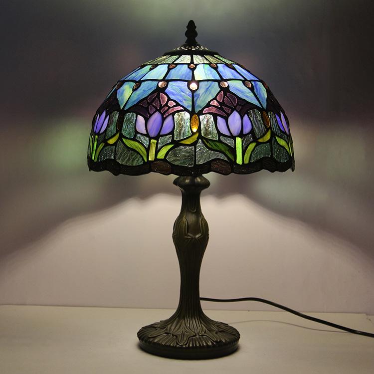 Tiffany Elod | European Stained Glass Table Lamp