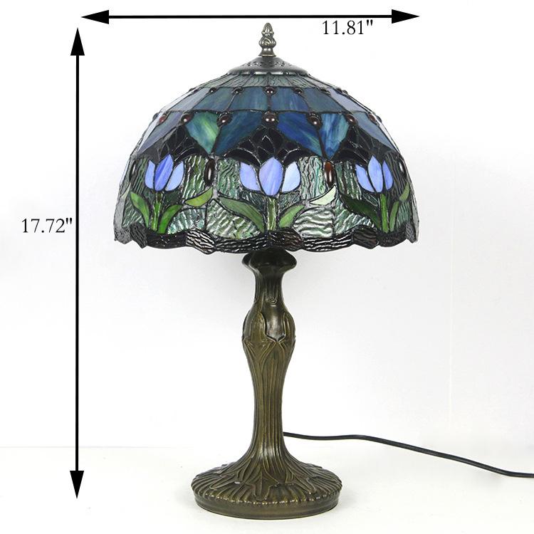 Tiffany Elod | European Stained Glass Table Lamp