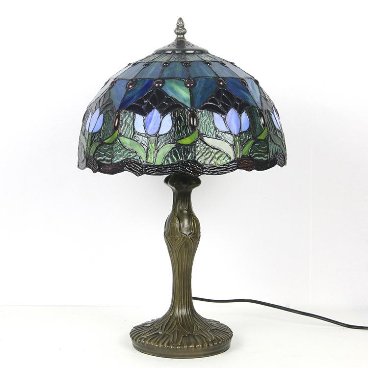 Tiffany Elod | European Stained Glass Table Lamp