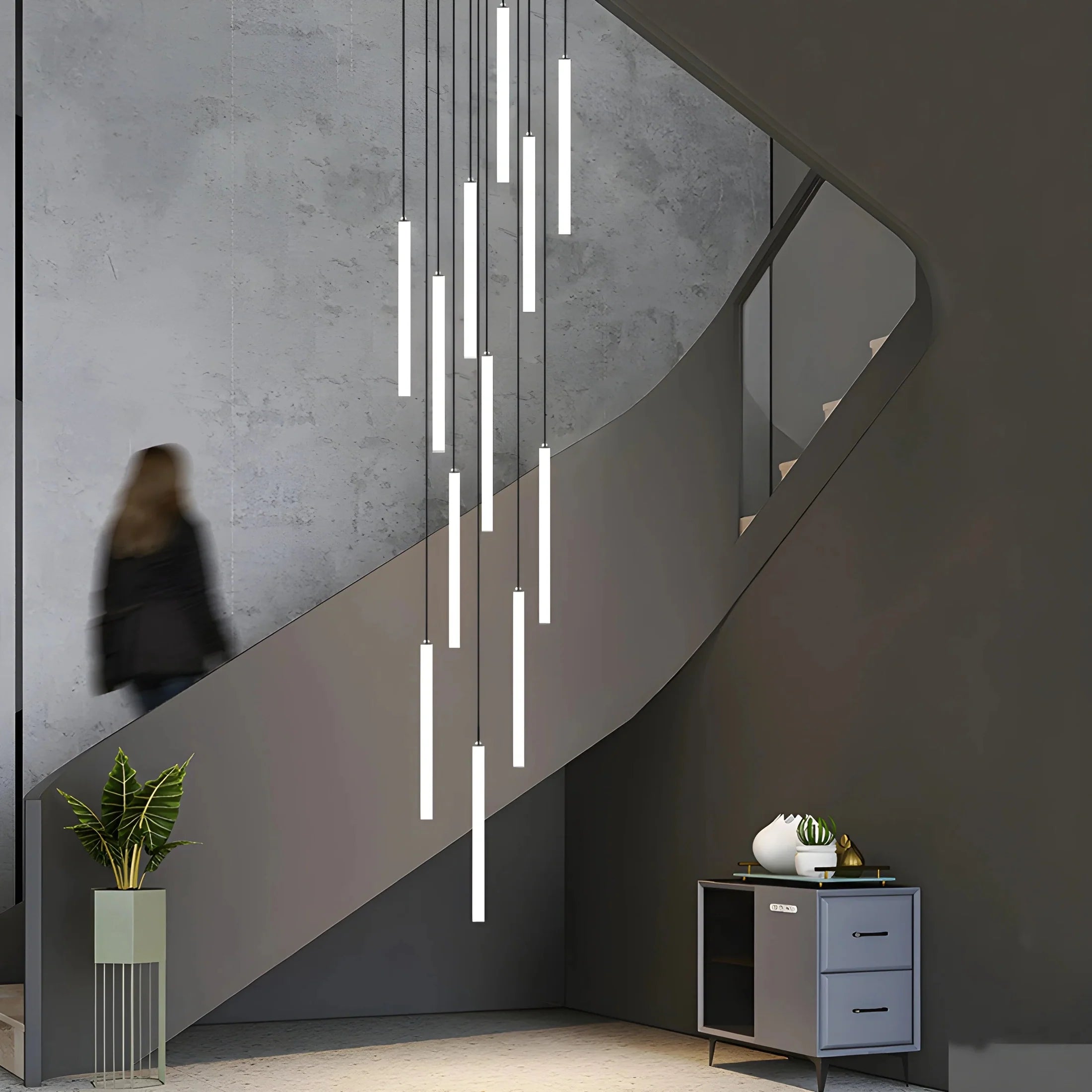 Védrine | Luxurious spiral pendant light