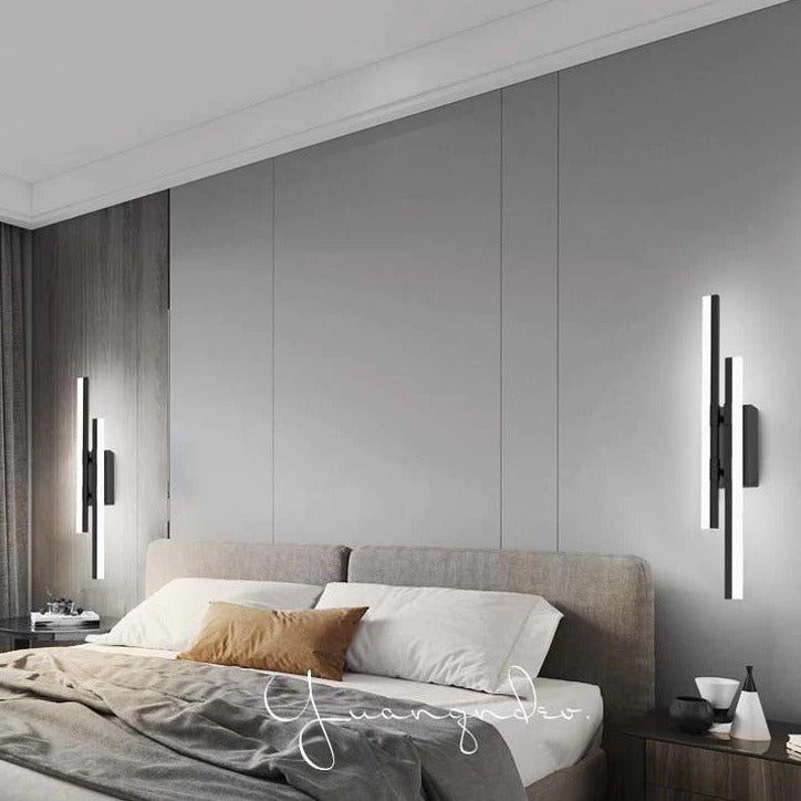 Modern simple led wall lamp strip length light