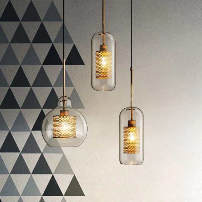 Salena - Glass Pendant Lights