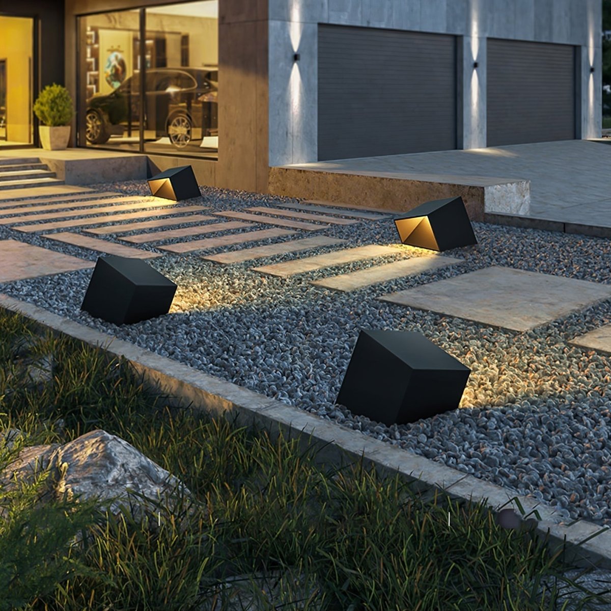 Cube Garden solar outer light