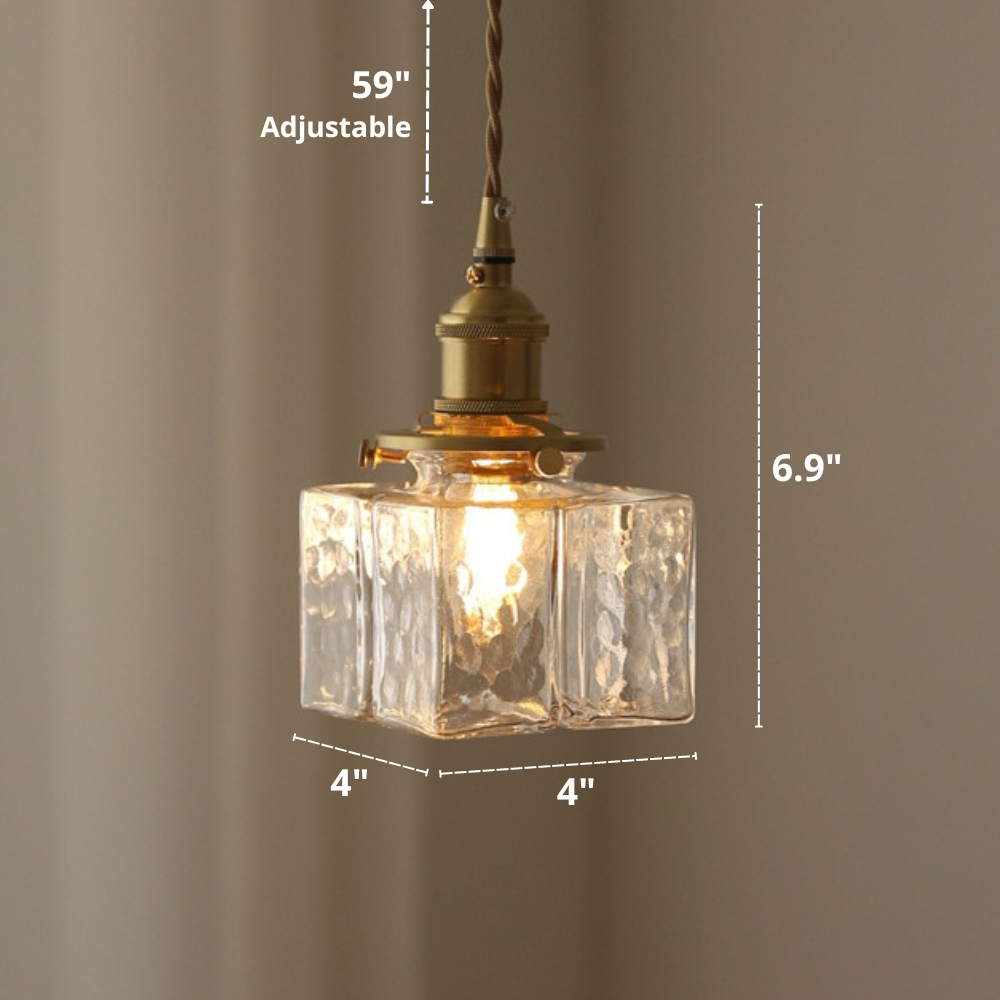 Adonia - Vintage Glass Pendant Lights