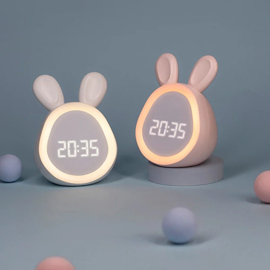 The original Glowbun - brightness setting alarm clock and light lamp