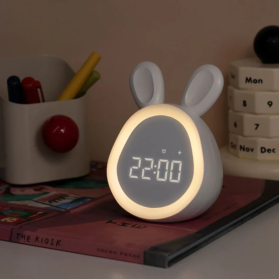 The original Glowbun - brightness setting alarm clock and light lamp