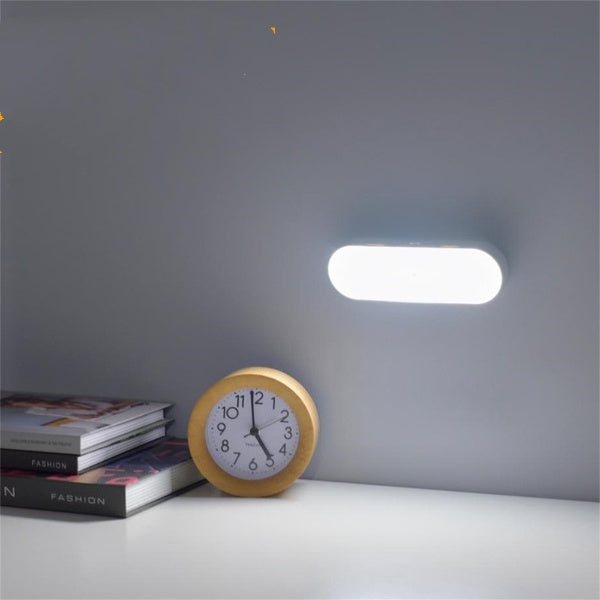 LED USB re -charged wireless movement sensor wall lamp light