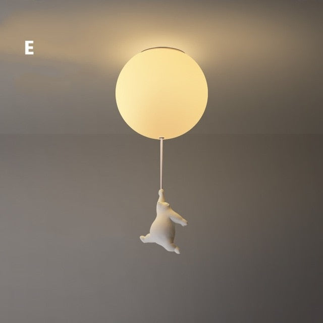 Balloon Bear Ceiling Light